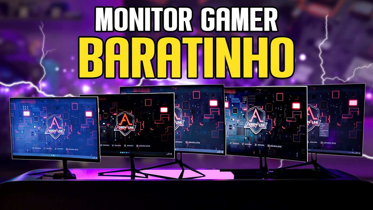 Monitor gamer barato! Mas é bom? Impressões com os Mancer Valak!