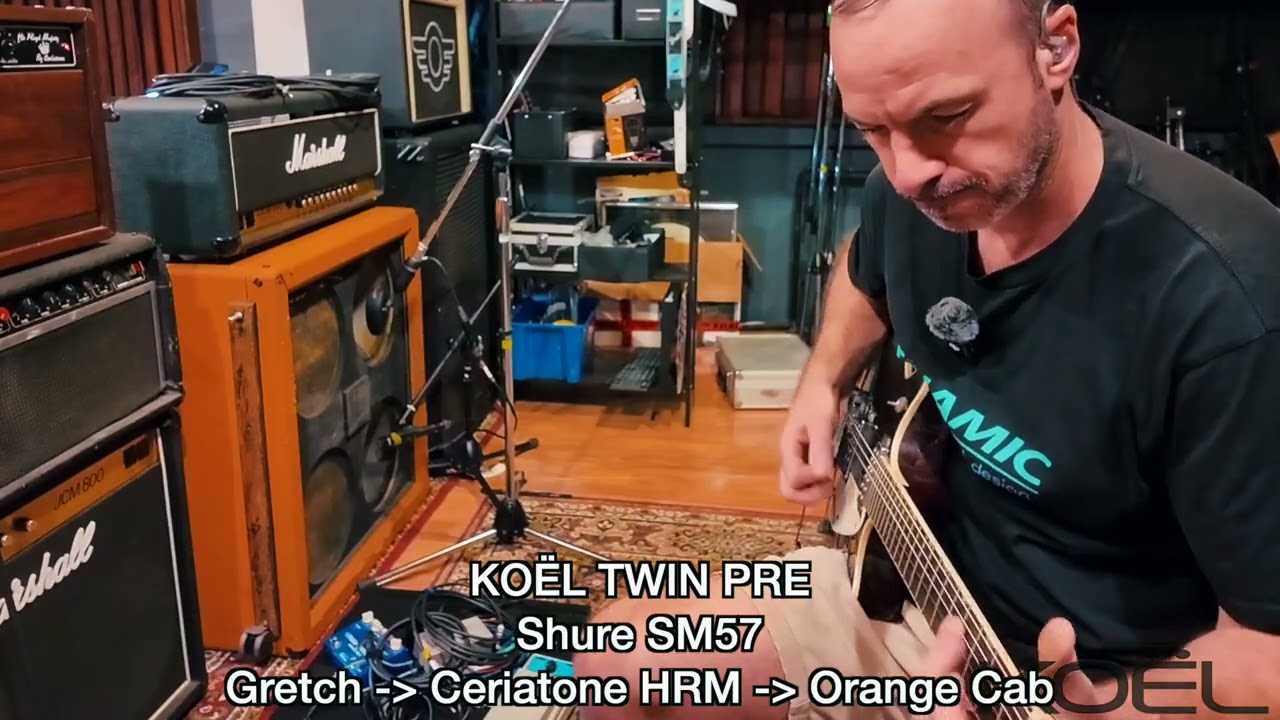 2 Preamps, 1 Slot - Koel Twin Pre Full Studio Test (Drums, Vocals, & Guitars)