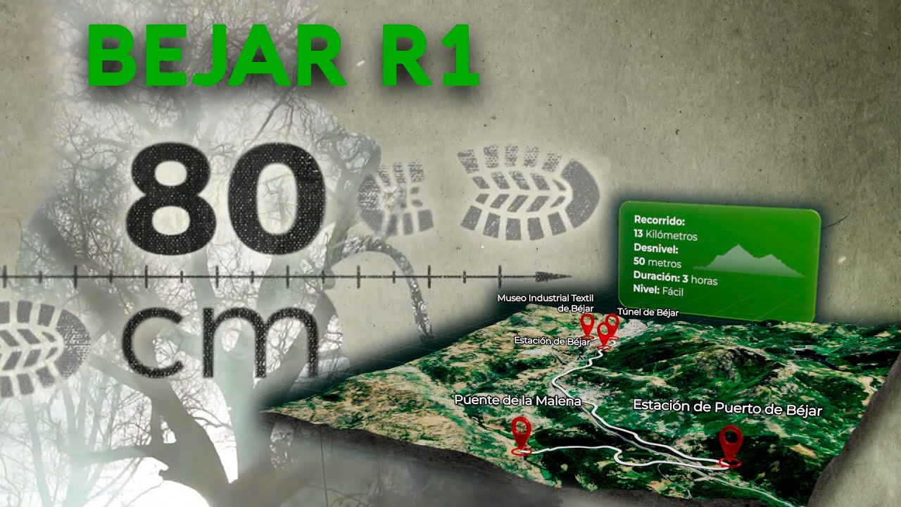 Béjar, ruta 1 - 80 cm | La2