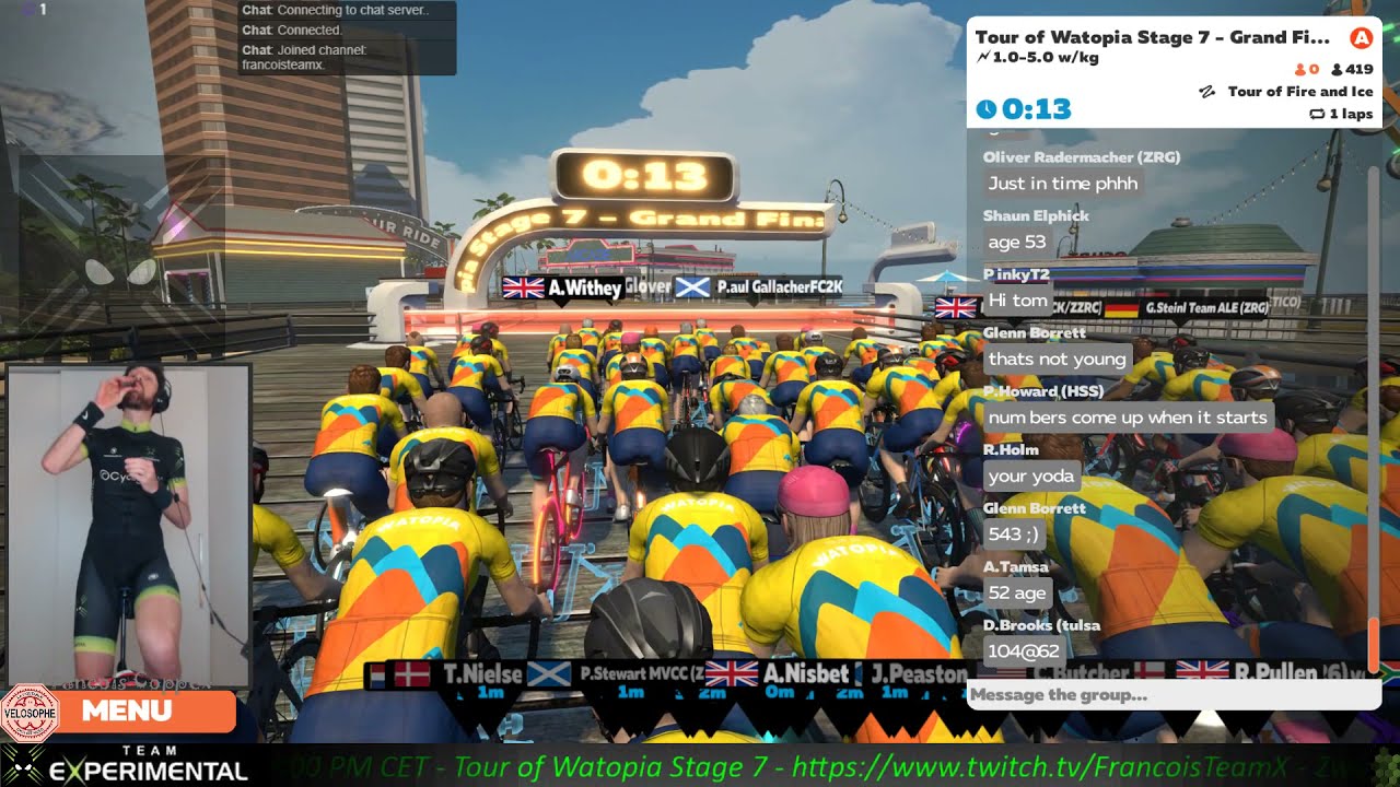 2019.05.21 - Zwift Race - Tour of Watopia Stage 7 Grand Finale - 6th / 530