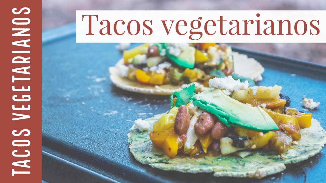 Tacos vegetarianos | Receta Miguel Cetina