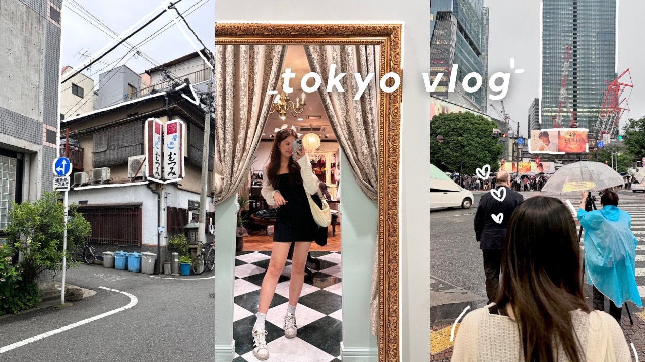 JAPAN VLOG 🍥 vintage designer shopping, shibuya sky, izakayas, tokyo disney 🛍️✨