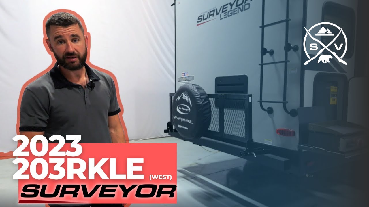 Tour the 2023 Surveyor Legend 203RKLE (WEST) - Travel Trailer by Forest River