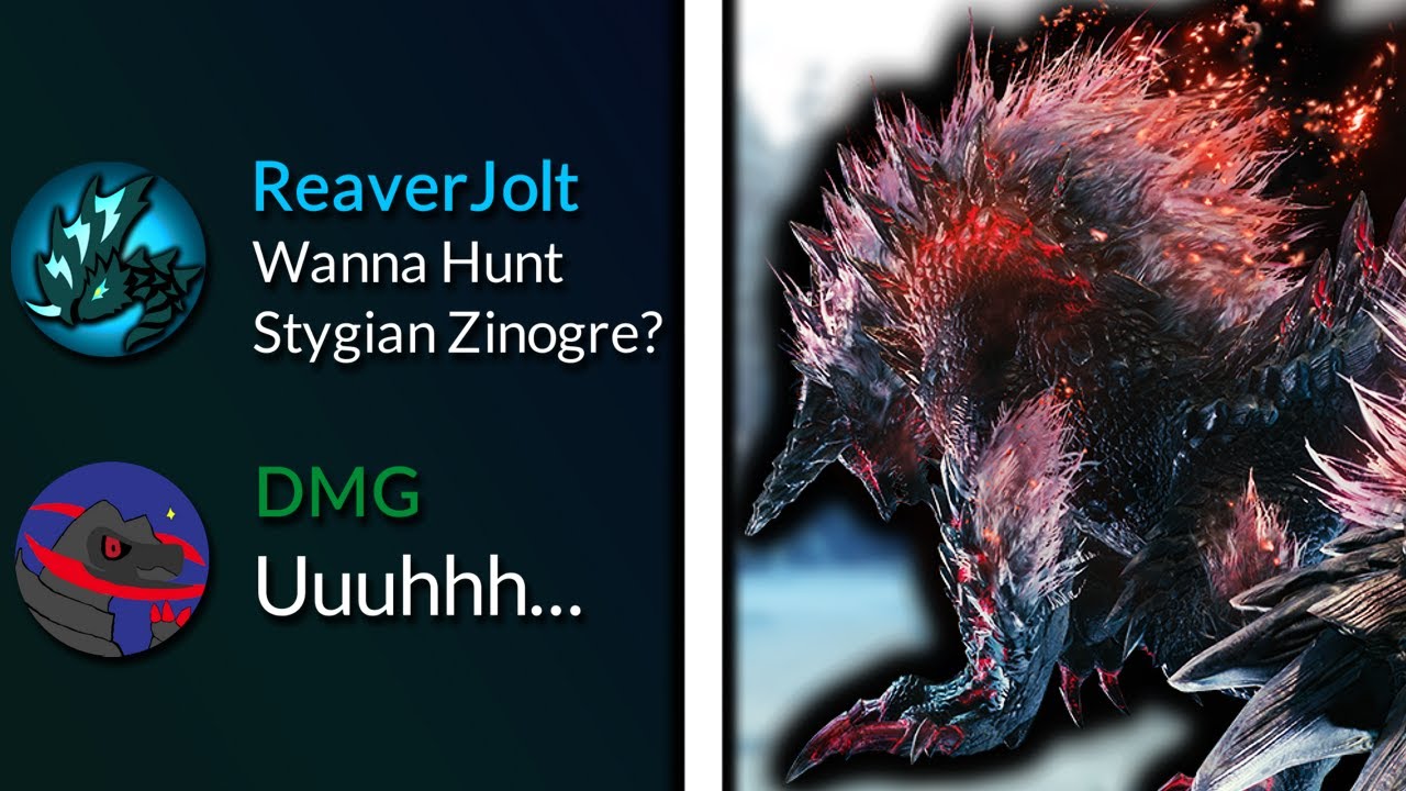 I Made My Friend Hunt His FIRST Stygian Zinogre!