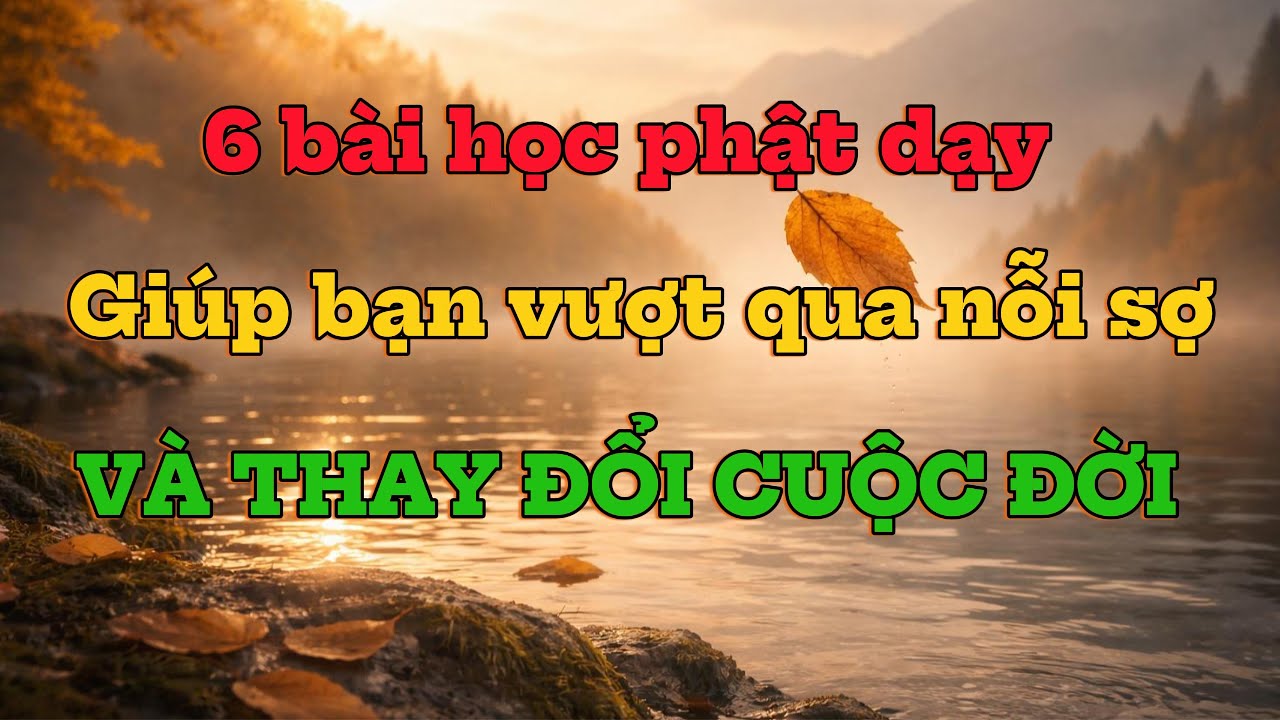 6 bài học Phật giáo giúp bạn vượt qua nỗi sợ và thay đổi cuộc đời | Trạm Dừng Bình An