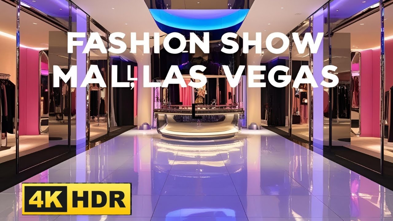 Walk into Fashion Show Mall | Las Vegas | 4k