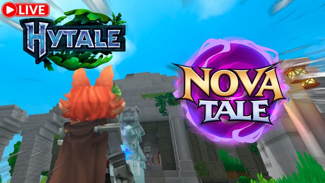 O QUE ESTA ACONTECENDO EM NOVA TALE !! HYTALE RP #hytale