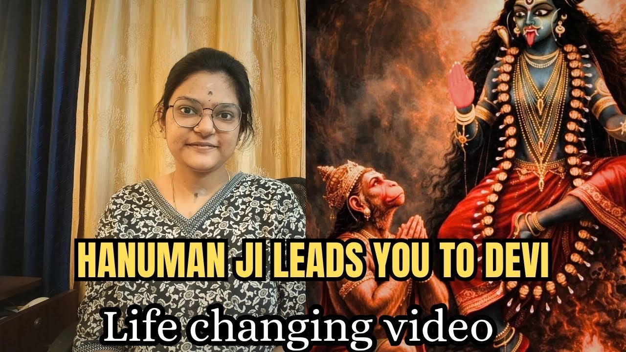 The unknown connection between hanuman ji and devi | HE LEADS YOU TO HER #hanumanji 