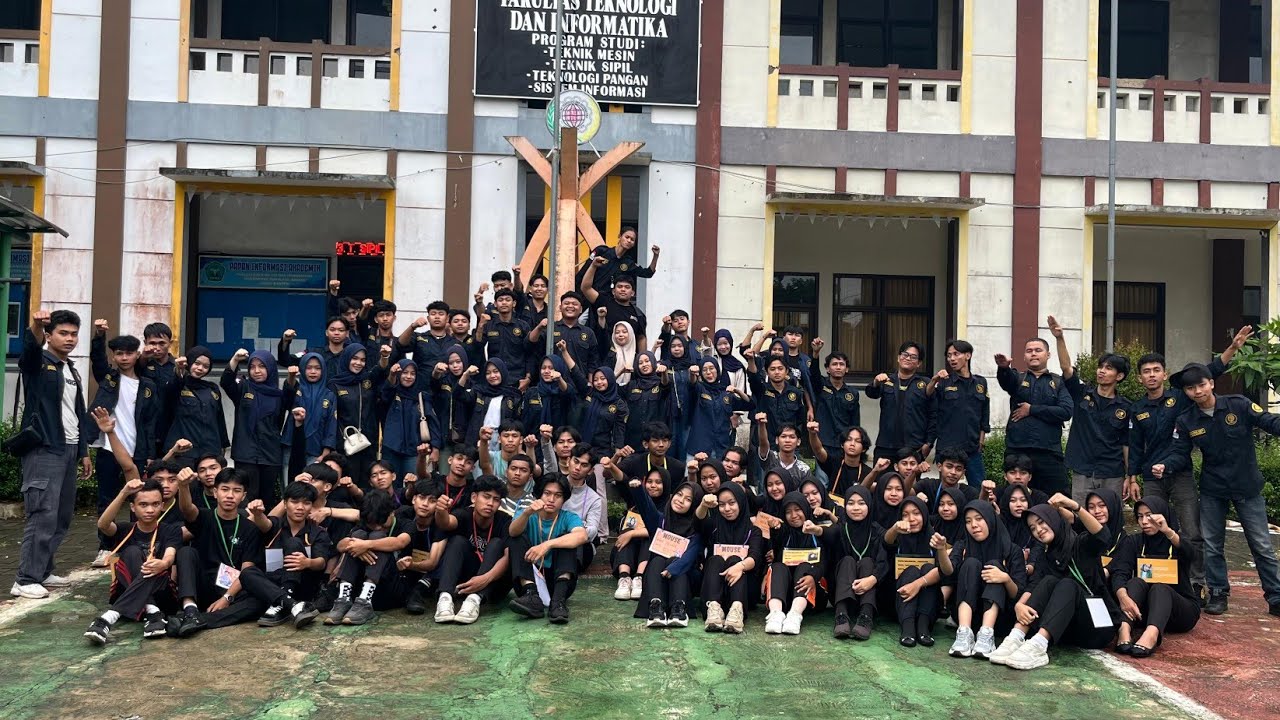 keseruan di kegiatan ODP 1 HIMASI UNMA BANTEN