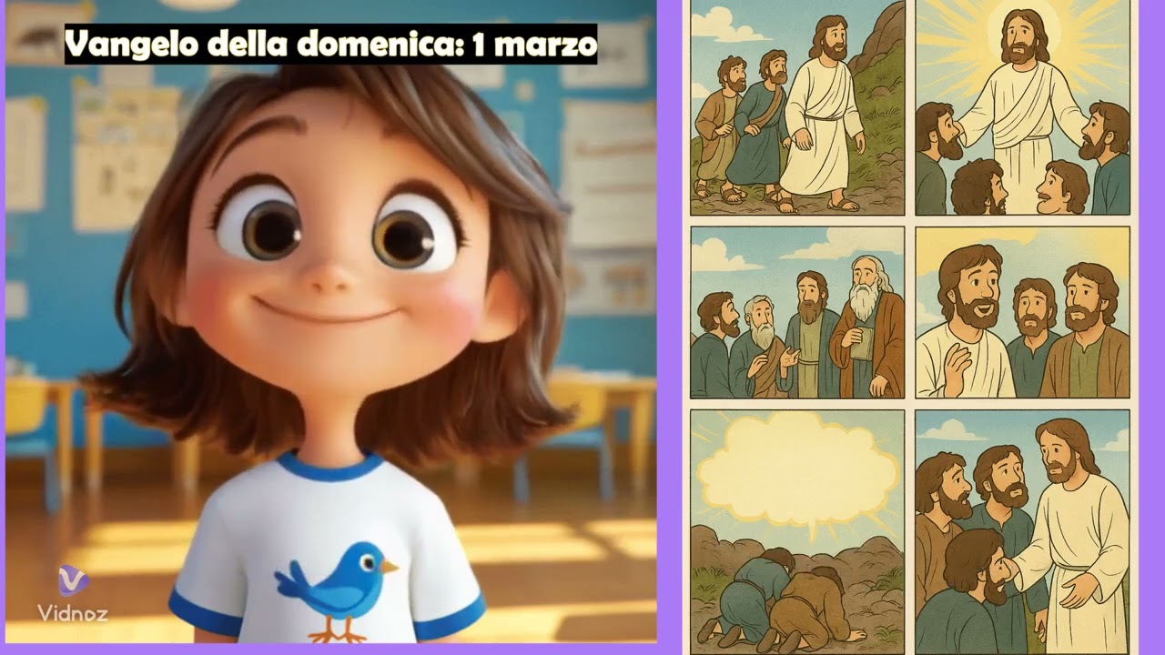 Vangelo per Bambini: domenica 1marzo 2026 ⛪#vangelo #catechismo@VaticanNews@vangelodelgiornoyt
