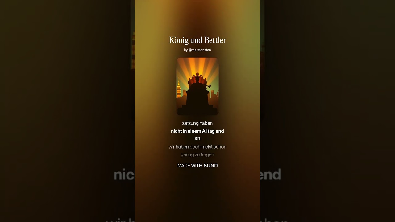 König und Bettler
