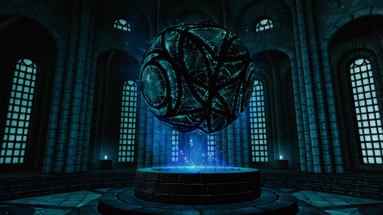Skyrim - Eye Of Magnus Ambiance (magic white noise, 1 hour, live wallpaper)
