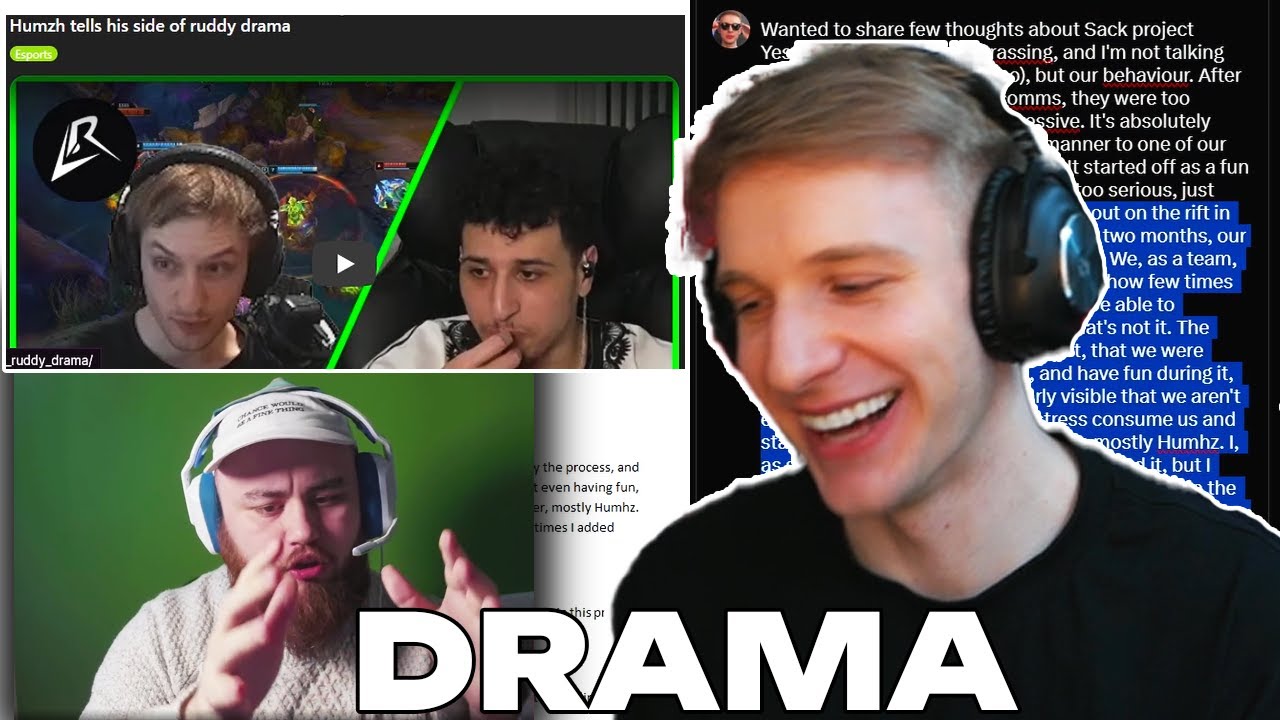 JANKOS REACTS TO HUMZH DRAMA + KICKED OUT OF RUDDY SACK
