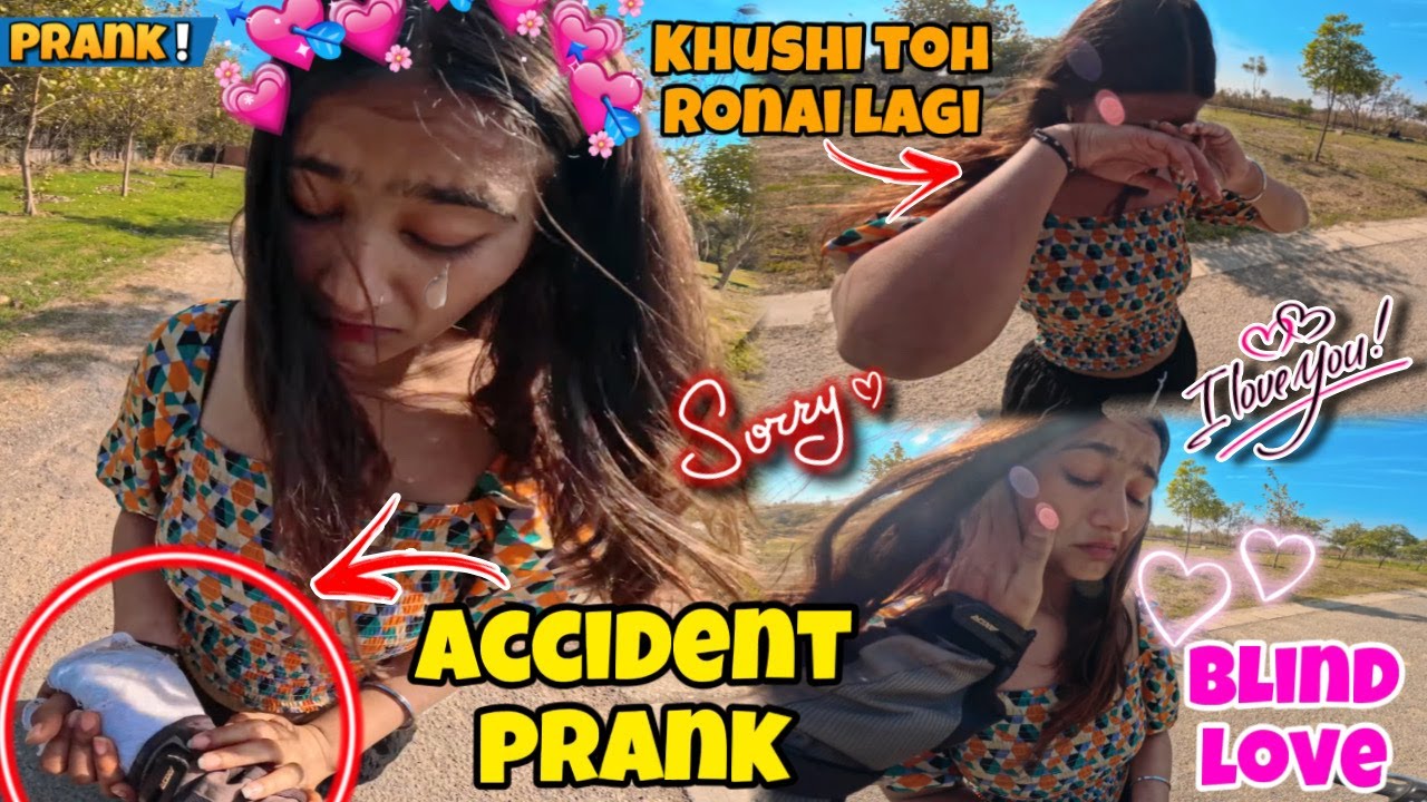 Accident🤕 Prank on Khushi🤭 || Khushi's Heartbreaking💔 Reaction😭 - Prank Gone Wrong 