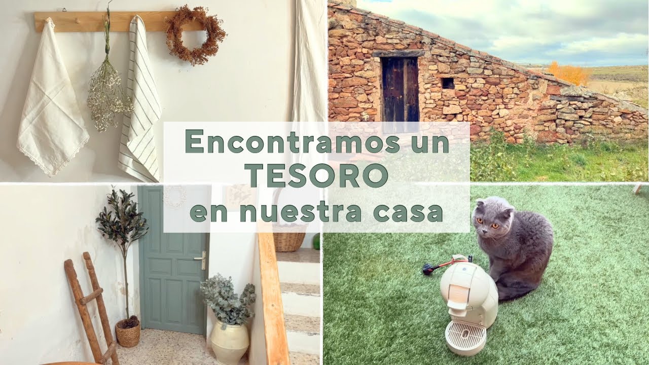 #8 Encontramos TESOROS CENTENARIOS en nuestra casa 🏡 Restauramos la entrada | Actualizamos cocina