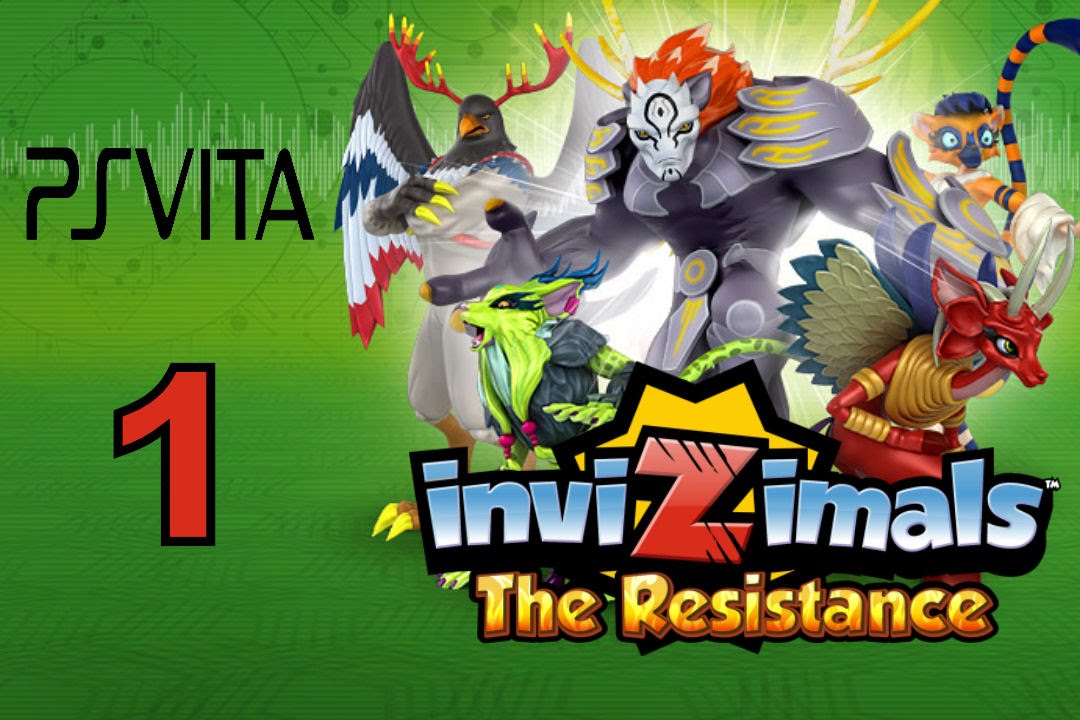 Invizimals - The Resistance - PS Vita Let's Play Прохождение Часть 1 - Присоединяйтесь к Альянсу!