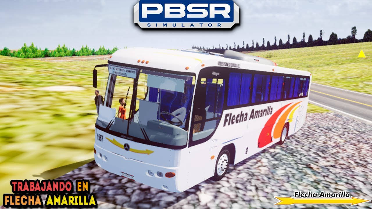Proton Bus Simulator | Trabajando en Flecha Amarilla | Marcopolo Allegro