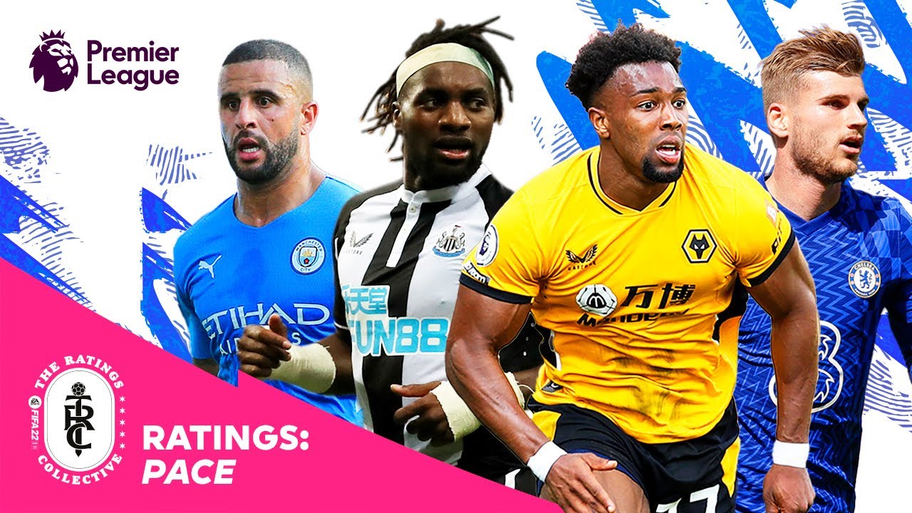 The Premier League's FASTEST players! FIFA 22 Ratings