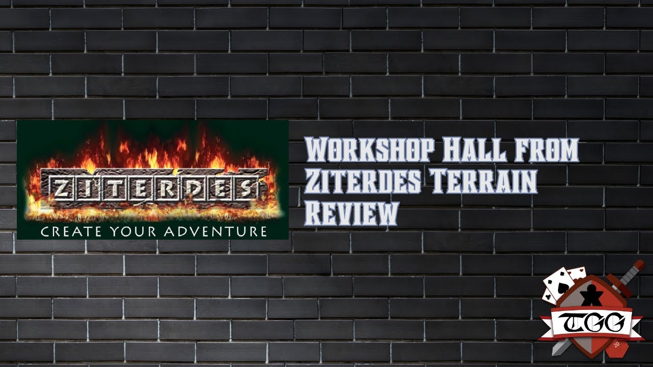 Обзор ландшафта Workshop Hall | Модульные сцены Wargaming Ziterdes