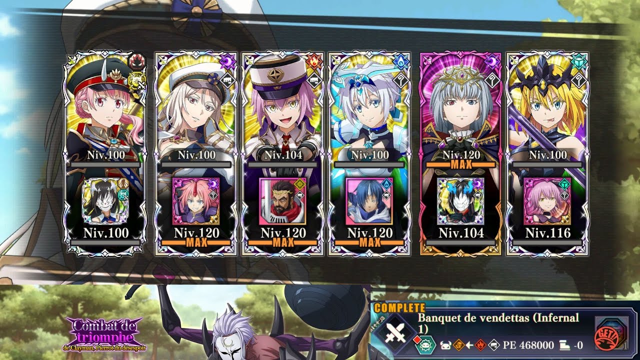 Slime Isekai Memories: combat de triomphe de clayman, pierrot du désespoir (infernal 1)