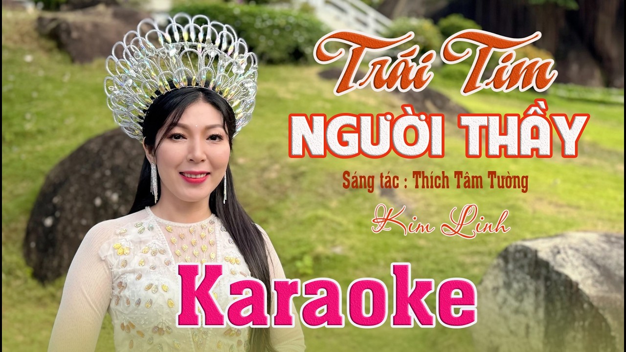 KARAOKE | TRÁI TIM NGƯỜI THẦY | Kim Linh | Beat Nữ