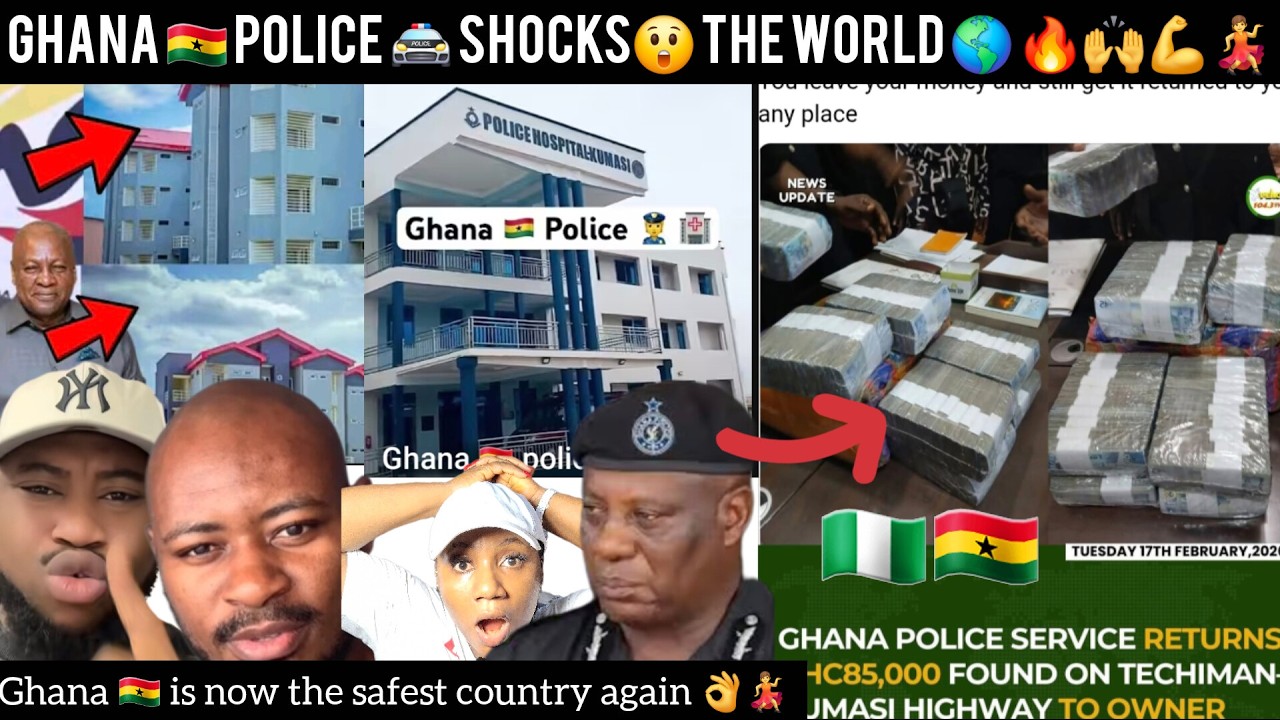 OMG😱💃GHANA🇬🇭POLICE SHOCK NIGERIAN🇳🇬POLICE AS THE BEST👌 IN AFRICA🌎