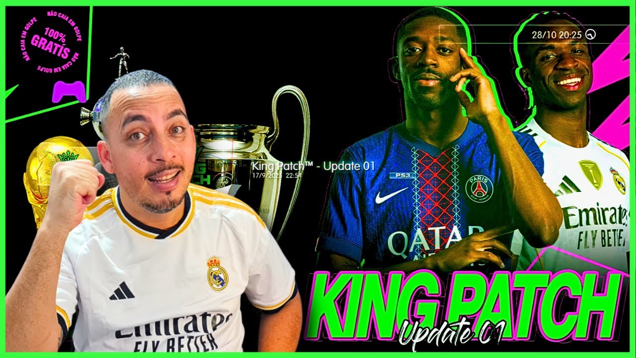 👑| eFOOTBALL 2026 KING PATCH DIRETO PELO PS3