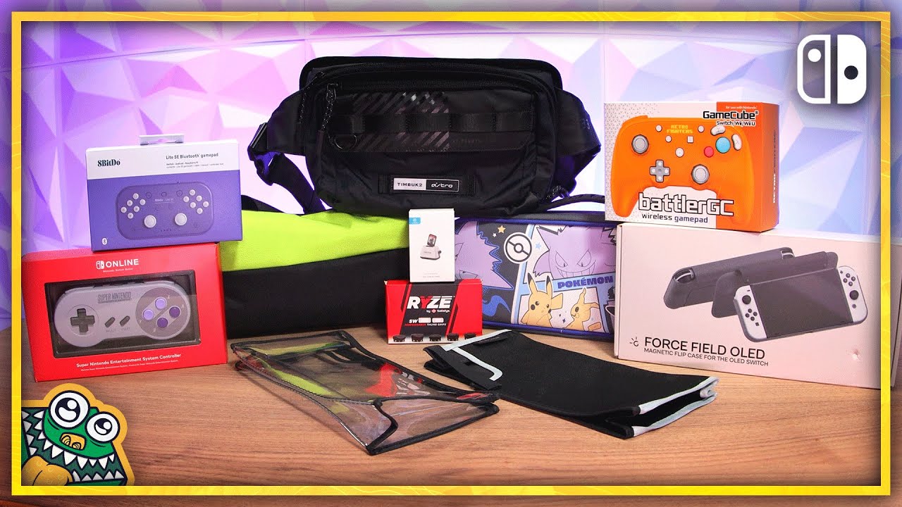 10 NEW Nintendo Switch OLED Accessories - HAULED NS 🛒 Ep.16 - List and Overview