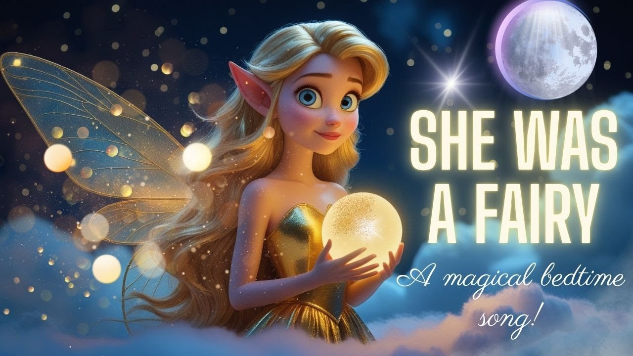 She Was a Fairy | Bedtime Fairy Tale Song for Kids | Magical Lullaby Story | Disney