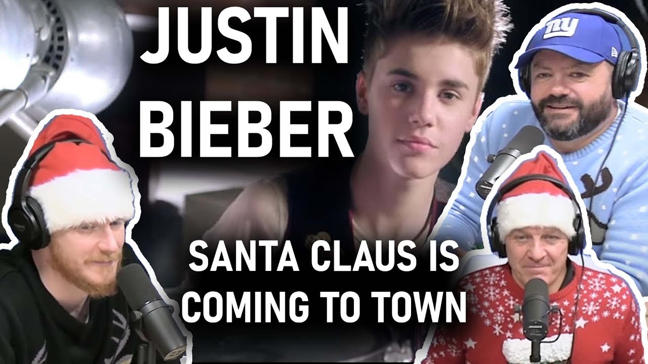 Justin Bieber - Santa Claus Is Coming To Town REACTION!! | OFFICE BLOKES REACT!!