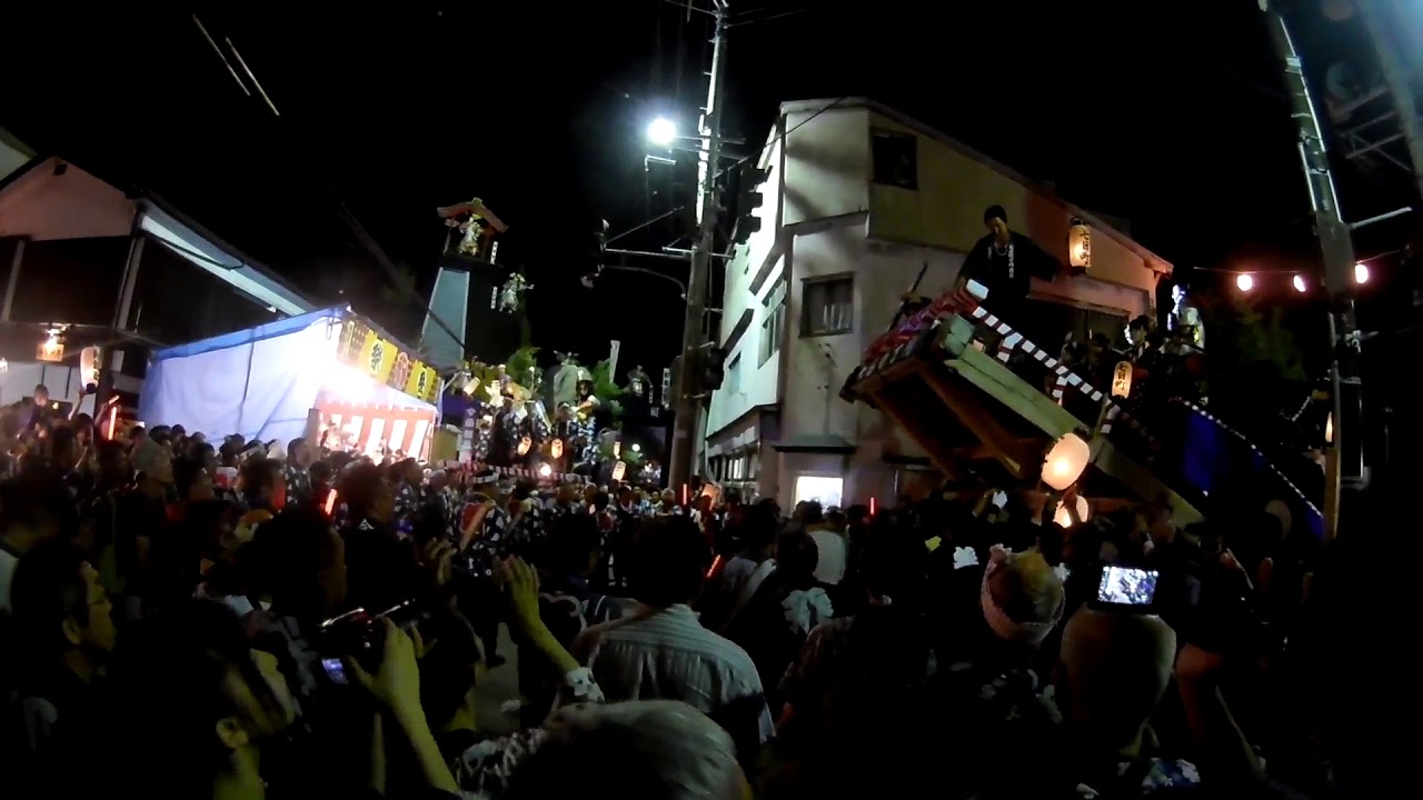 角館のお祭り  西部VS七日町 20170909