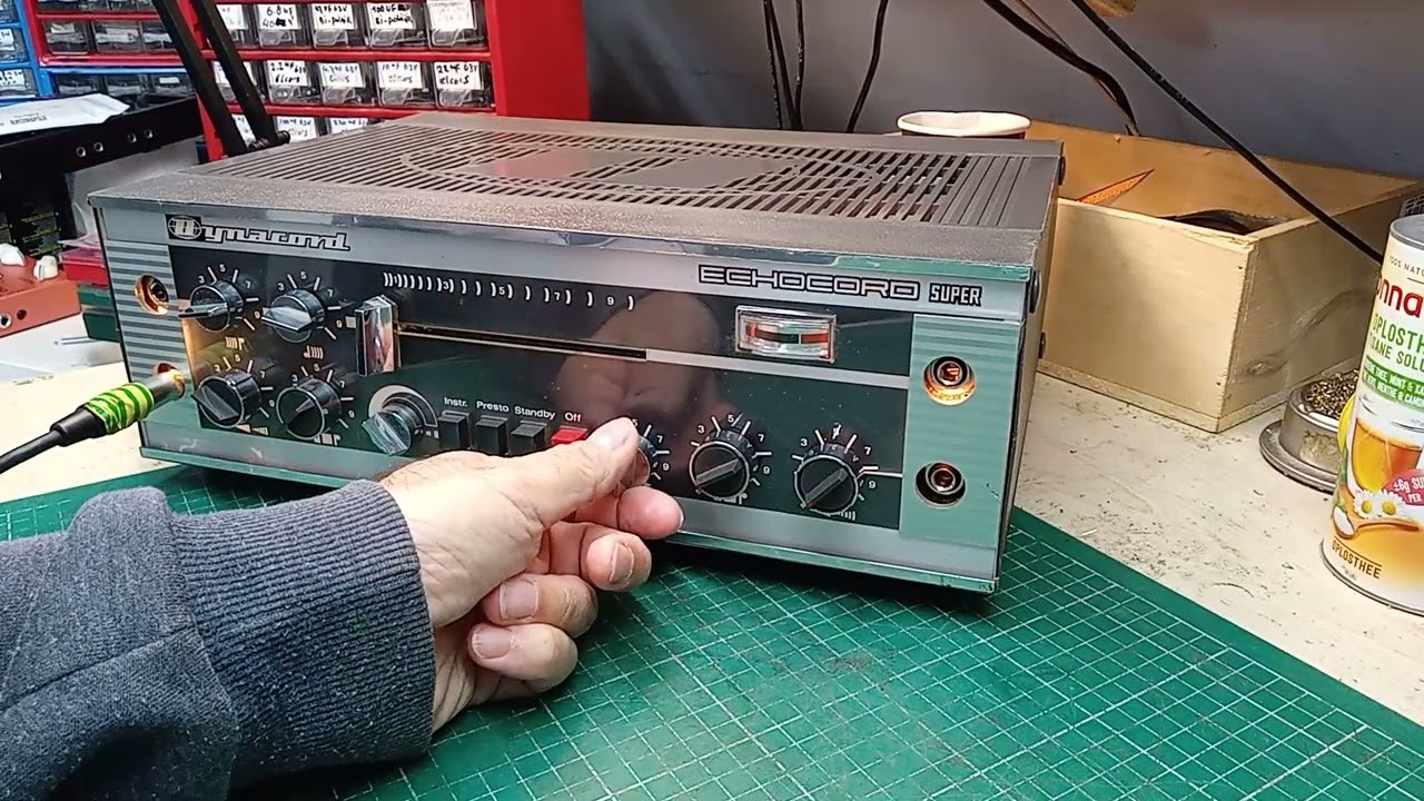 Dynacord Echocord S75 completely overhauled 09 07 2023