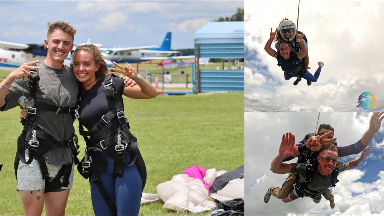 Jumping Out of a Plane at 13,000 Feet! 🪂