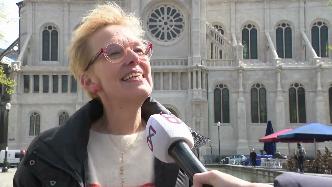 L&rsquo;&eacute;glise Sainte-Catherine &agrave; Bruxelles d&eacute;voile sa fa&ccedil;ade restaur&eacute;e apr&egrave;s deux ans de travaux
