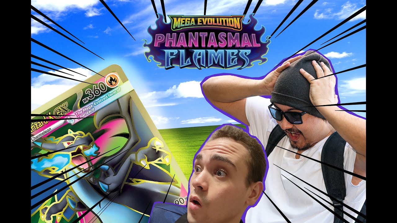 ENTRE PANAS: Cazando el CHARIZARD quemado || abriendo PHANTASMAL FLAMES con VIRTUALFROST!