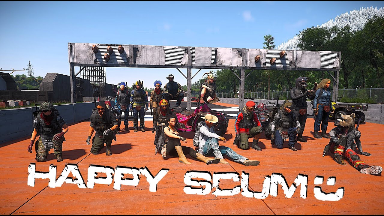 SCUM Quad Race 4K Cinematic [Happy Scum]