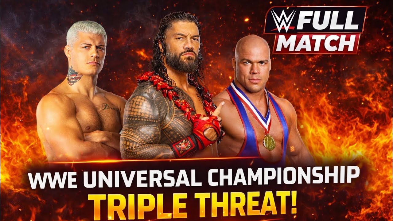 Wwe 2k25 triple Threat Match For The championship!! 