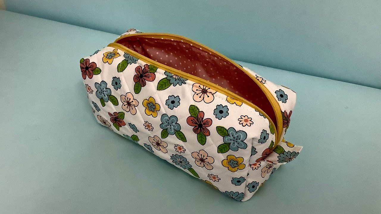 Tuto facile ~ Trousse à maquillage _ couture Madalena