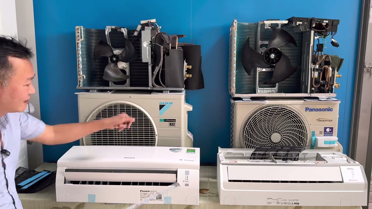 Nên mua điều hoà Panasonic hay Daikin? (inverter 1 chiều lạnh)