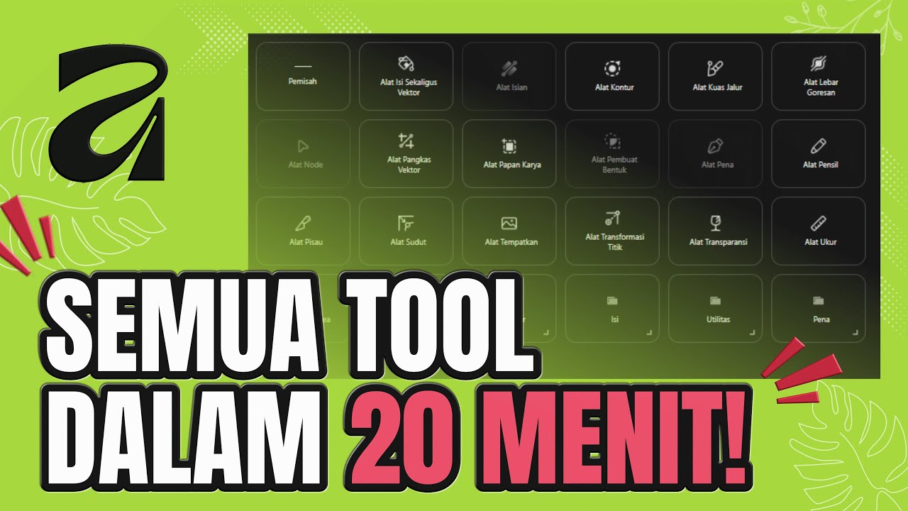 Belajar Semua Tool Vektor di Affinity: Full Guide 20 Menit untuk Pemula!
