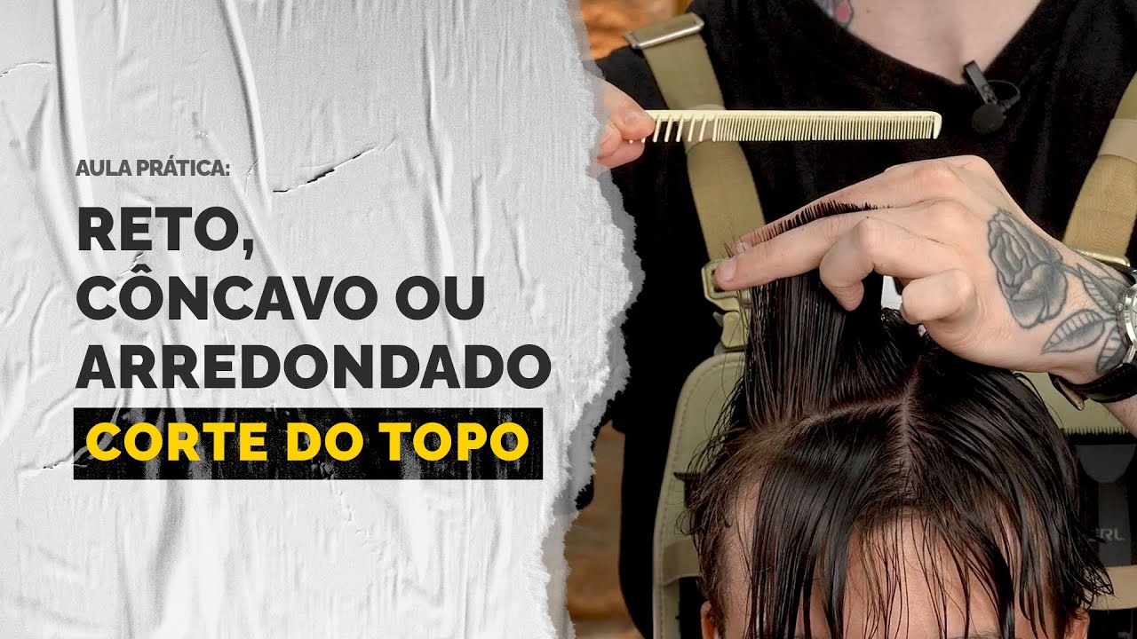Como Cortar o Topo do Cabelo | Barbeiro Educador