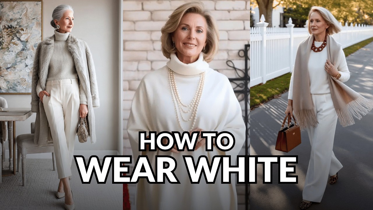 How to Wear White After 60: Chic Outfits for Timeless and Elegant Style