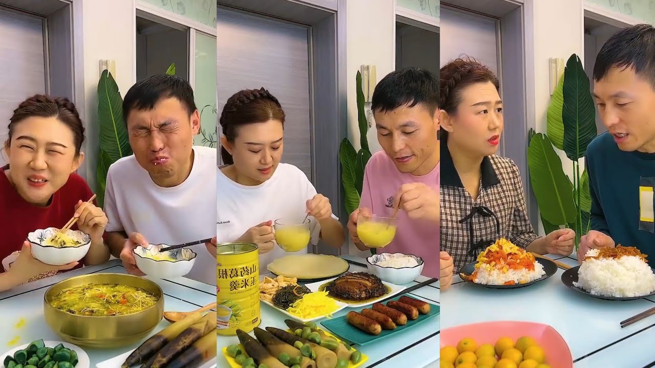 Trending 🔥 Funny Husband Wife Yummy Food Eating Challenge|| Comedy 🤣🤣||Prank 😂🤫