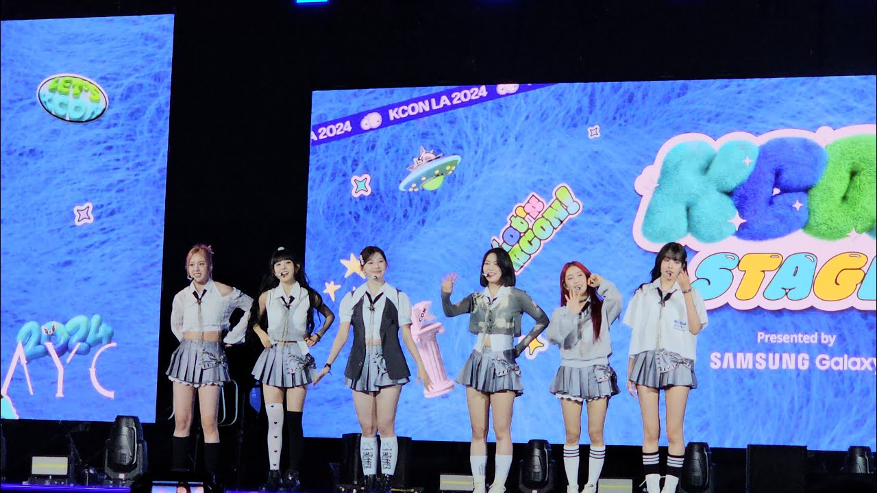 STAYC [KCON STAGE PERFORMANCE - DAY 3 - 4K/60fps] @ KCON LA 2024 - LA Convention Center 7/28/2024
