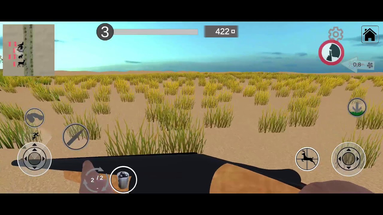 Hunting Simulator, jogo mobile