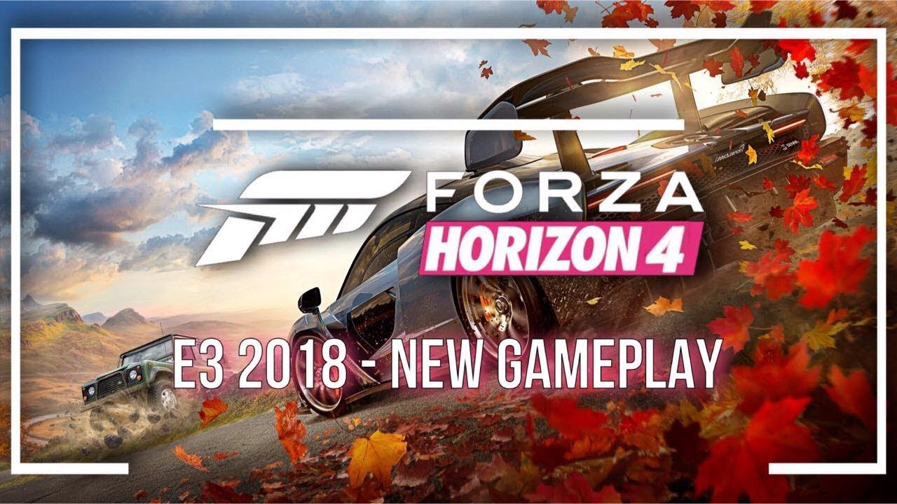 Forza Horizon 4 E3 Demo - Xbox One X Gameplay 4K