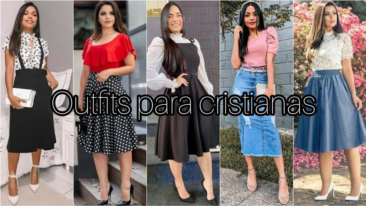 OUTFITS JUVENILES para CRISTIANAS 2023 ROPA de MODA FORMAL 2023 LOOKS PARA ir a LA IGLESIA 2023