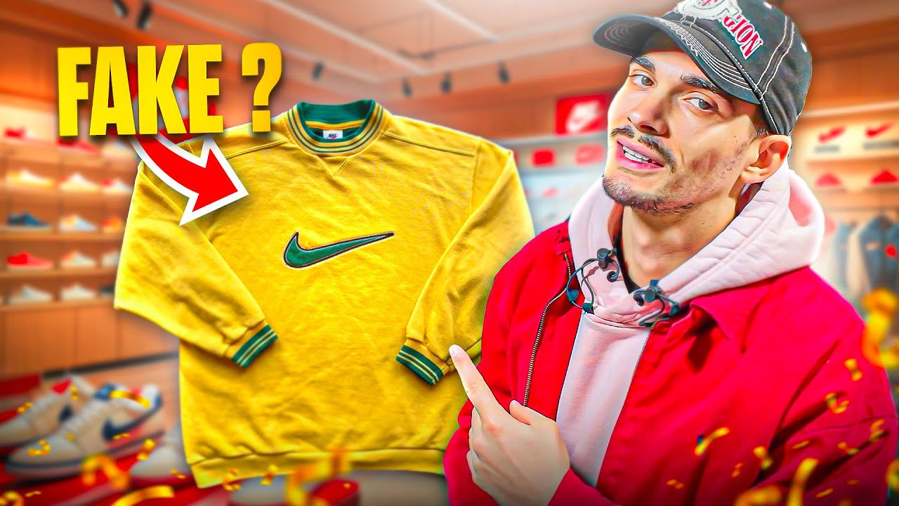 comment reconnaître le vrai du faux Nike vintage ?
