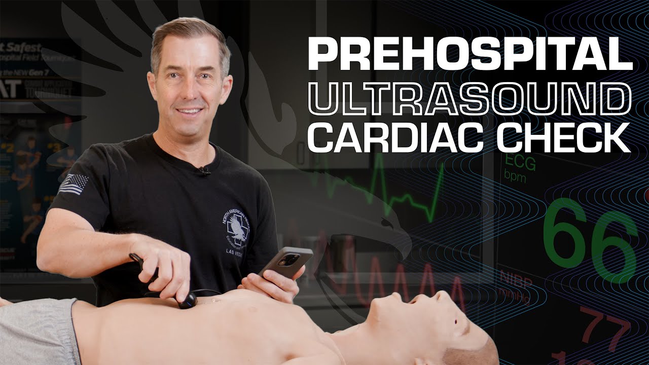 Learn How to Use Prehospital Ultrasound -Cardiac Activity Check #pocus #prehospitalcare