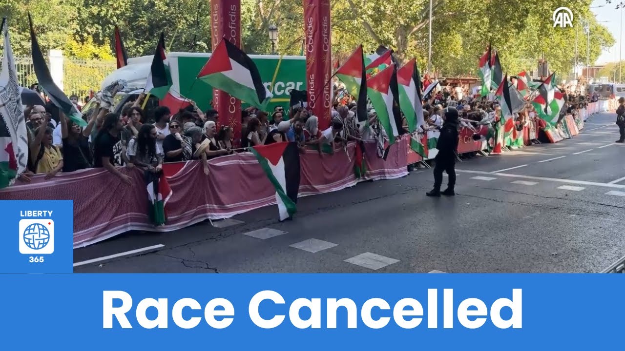 🚨 Chaos in Madrid: La Vuelta Final Stage Cancelled After Protests